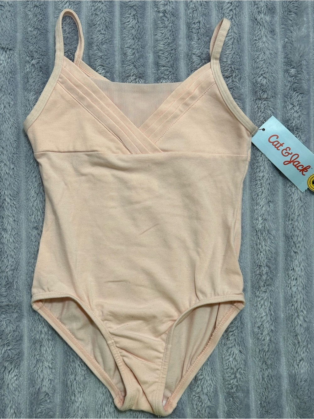 Cat & Jack Girls’ Ballet Leotard — Light Pink — Size L(10/12)